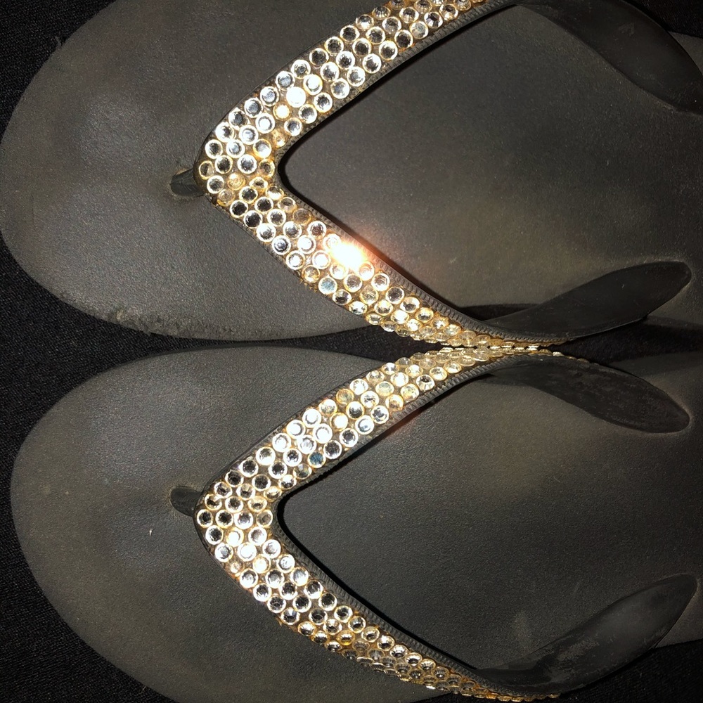 Genuine Swarovski crystal sandals